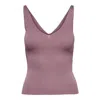 Jacqueline De Yong Purple Viscose Tops & T-shirt In Purple