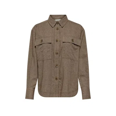JACQUELINE DE YONG RECYCLED COTTON WOMEN'S SHIRT