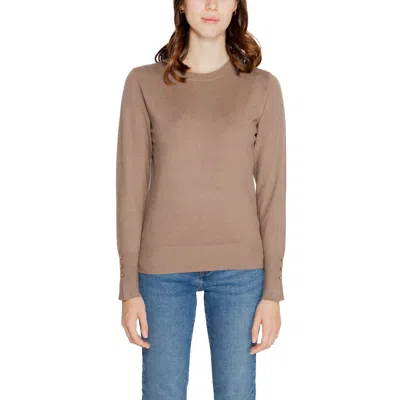Jacqueline De Yong Viscose Tops & Women's T-shirt In Grey