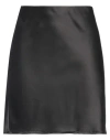 Jacqueline De Yong Woman Mini Skirt Black Size L Polyester