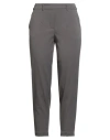 Jacqueline De Yong Woman Pants Grey Size L-32l Polyester, Viscose, Elastane