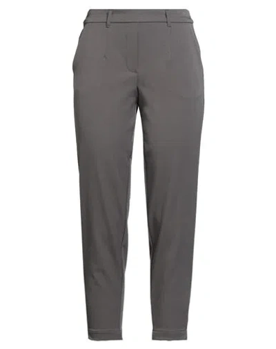 Jacqueline De Yong Woman Pants Grey Size L-32l Polyester, Viscose, Elastane
