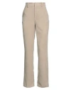 Jacqueline De Yong Woman Pants Khaki Size L-32l Polyester In Beige
