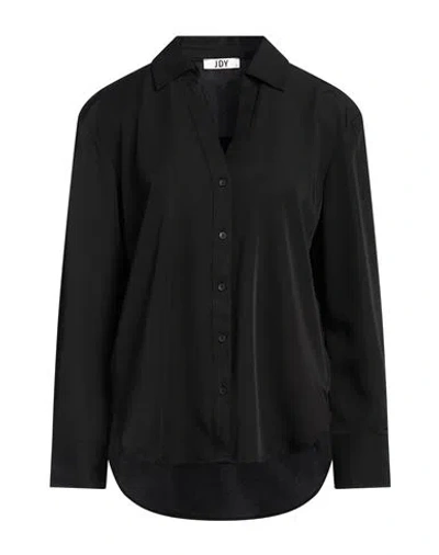Jacqueline De Yong Woman Shirt Black Size L Polyester, Elastane