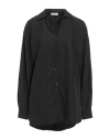 Jacqueline De Yong Woman Shirt Black Size L Tencel, Polyester