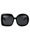 Jacquemus Carre Sunglasses In Black