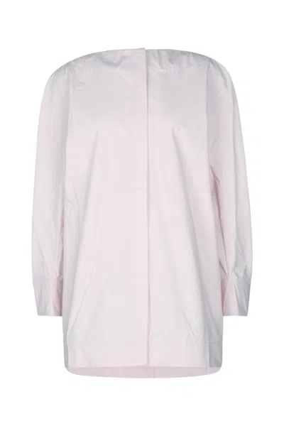 Jacquemus 100% Cotton Painter-inspired Shirt In Lightpink