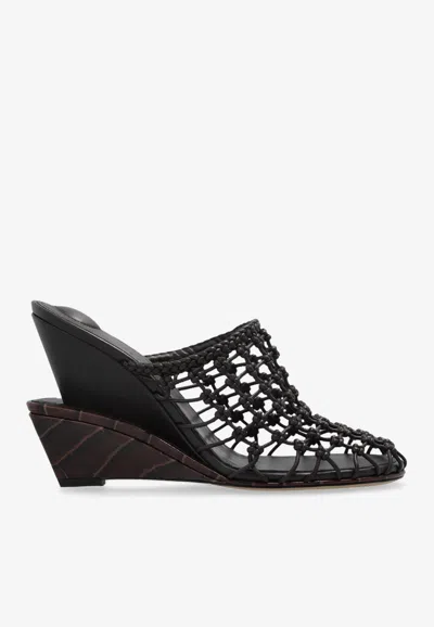 JACQUEMUS 100 LES DOUBLES TRESSES MULES