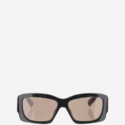 Jacquemus Rectangular-frame Sunglasses In Black