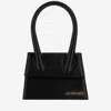 Jacquemus Women Le Chiquito Moyen Shoulder Bag In Black