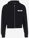 Jacquemus The Gros Grain Zip-up Hooded Sweatshirt