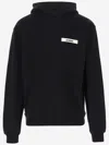Jacquemus Gros-grain Hoodie In Black