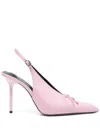 Jacquemus The High Cubisto Slingbacks In Pink
