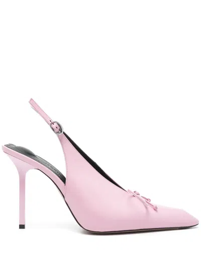 Jacquemus The High Cubisto Slingbacks In Light Pink