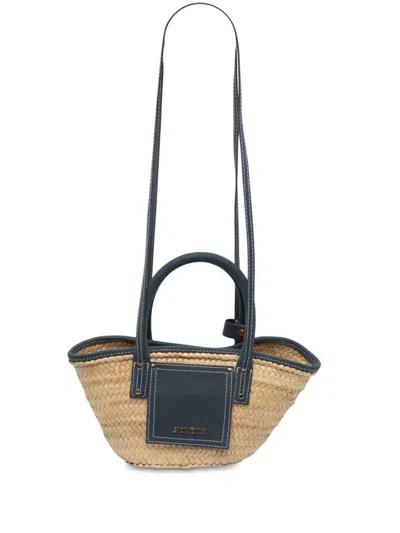 Pre-owned Jacquemus 2010-2026 Le Panier Soleil Tote Bag In Neutrals