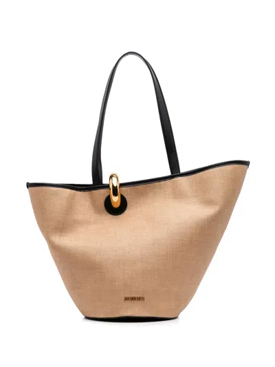 Pre-owned Jacquemus 2013-2025 Canvas Le Bambola Tote Bag