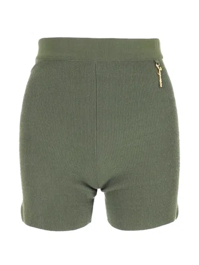 Pre-owned Jacquemus 2020s Le Short Pralu Knit Shorts In Green