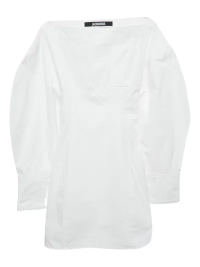 Pre-owned Jacquemus 2024 Cut-out Poplin Dress