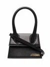 Jacquemus Small Handle And Removable Shoulder Strap In Black  