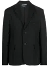 Jacquemus Disgreghi Wool-twill Blazer In Black  