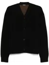 Jacquemus The Scala Cardigan In Black  