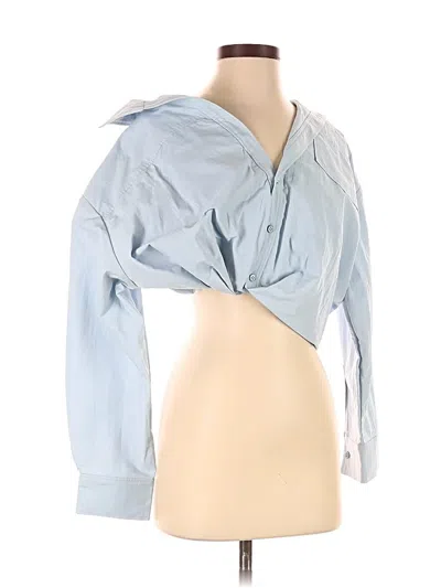 Pre-owned Jacquemus 3/4 Sleeve Blouse In Blue