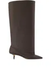 Jacquemus 45mm The High Tourni Boots In Brown