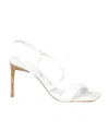 Jacquemus 95mm Slingback Stiletto Sandals In White