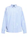 Jacquemus A Simon Striped Shirt In Blue