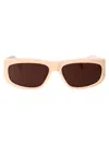 Jacquemus Pilota Sunglasses In Neutral