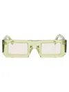 Jacquemus Les Lunettes Soleil Sunglasses In Green