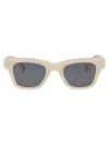 Jacquemus Acetate Sunglasses In Neutral