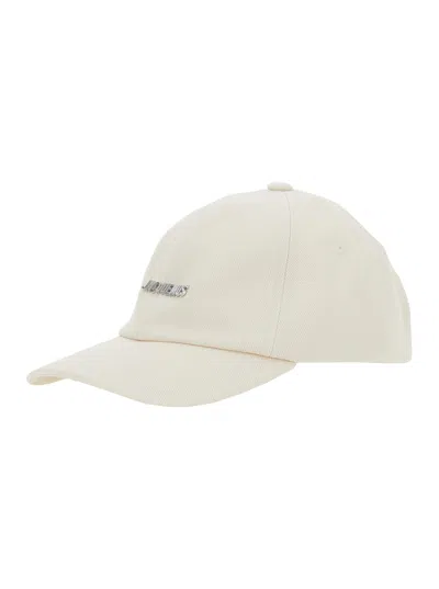 Jacquemus Acu00670aw0 Baseball Cap In White