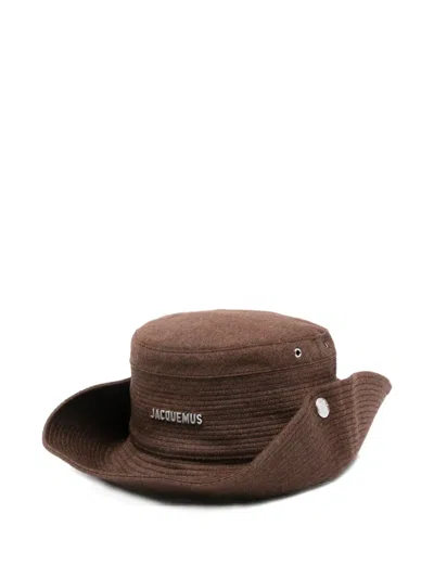 Jacquemus Acu00721aw00700 880 Dark Brown