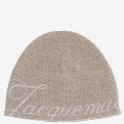Jacquemus Acu00811ak00286 Beanie In Neutral