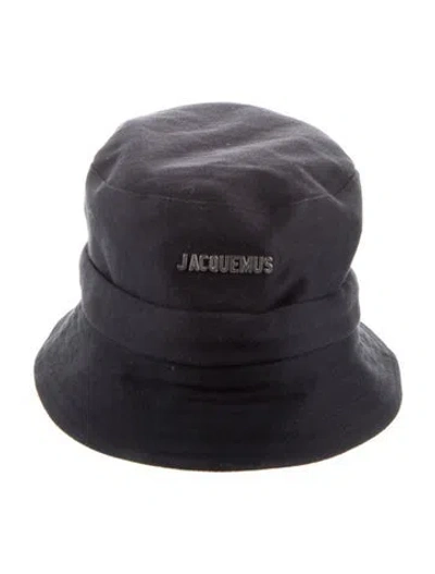 Pre-owned Jacquemus Adjustable Bucket Hat In Blue
