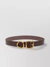 Jacquemus Round And Square Buckle Belts In Brown