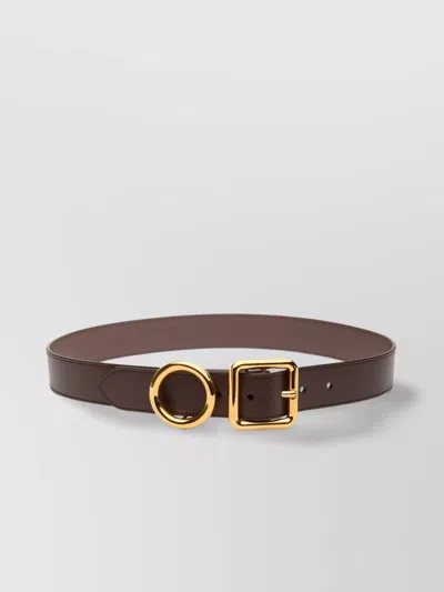 Jacquemus Adjustable Circular Buckle Belt
