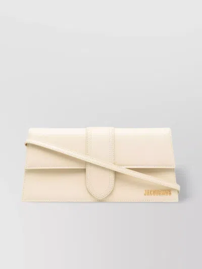 Jacquemus Adjustable Leather Shoulder Bag With Slip Pocket