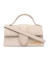 Jacquemus Adjustable Shoulder Strap Shoulder Bag In Neutral