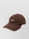 Jacquemus Artichaut Frayed-brim Baseball Cap