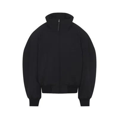 JACQUEMUS AERO BLACK POLYAMIDE JACKET