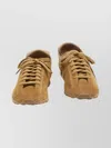 Jacquemus Almond Toe Slim Fit Sneakers In Orange