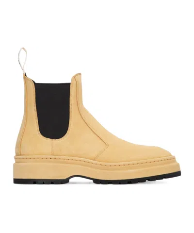 JACQUEMUS JACQUEMUS ALMOND-TOE SLIP ON ANKLE BOOTS
