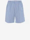 Jacquemus Men's Le Short Aloe In Red