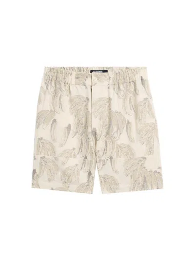 JACQUEMUS JACQUEMUS ALOE SHORT BANANA ECRU