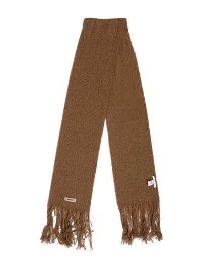 Pre-owned Jacquemus Alpaca Scarf In Neutrals