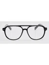 Jacquemus Pilot-frame Glasses In Black