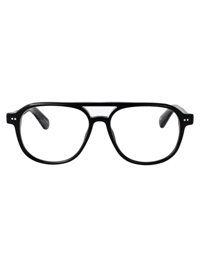 Jacquemus Altu Glasses In Black