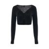 Jacquemus Black Le Papier 'le Cardigan Alzou' Cardigan